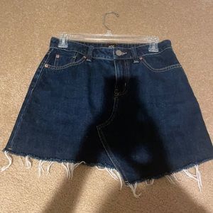 Jean mini skirt from urban outfitters